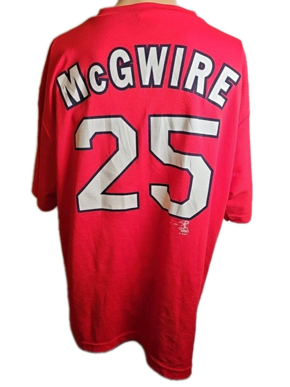 Vintage 2000 Mark McGwire Sport Attack Jersey Shirt Adult Size XL Made In USA